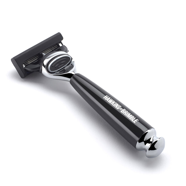 Black Handle Razor with Gillette ProGlide Fusion Blade