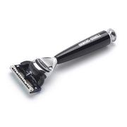 Black Handle Razor with Gillette ProGlide Fusion Blade